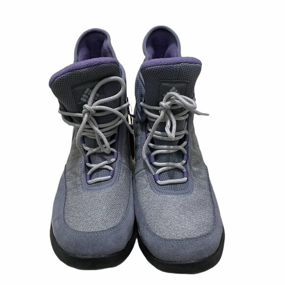 Columbia Nikiski Boots 503 Winter Snow Insulated Waterproof Purple Gray 10.5 - Picture 10 of 10
